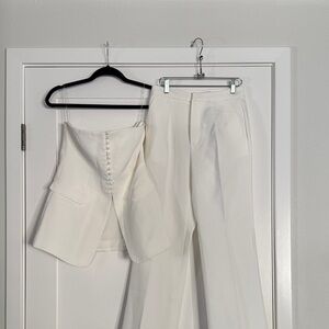 Chic Ivory Women's Pantsuit